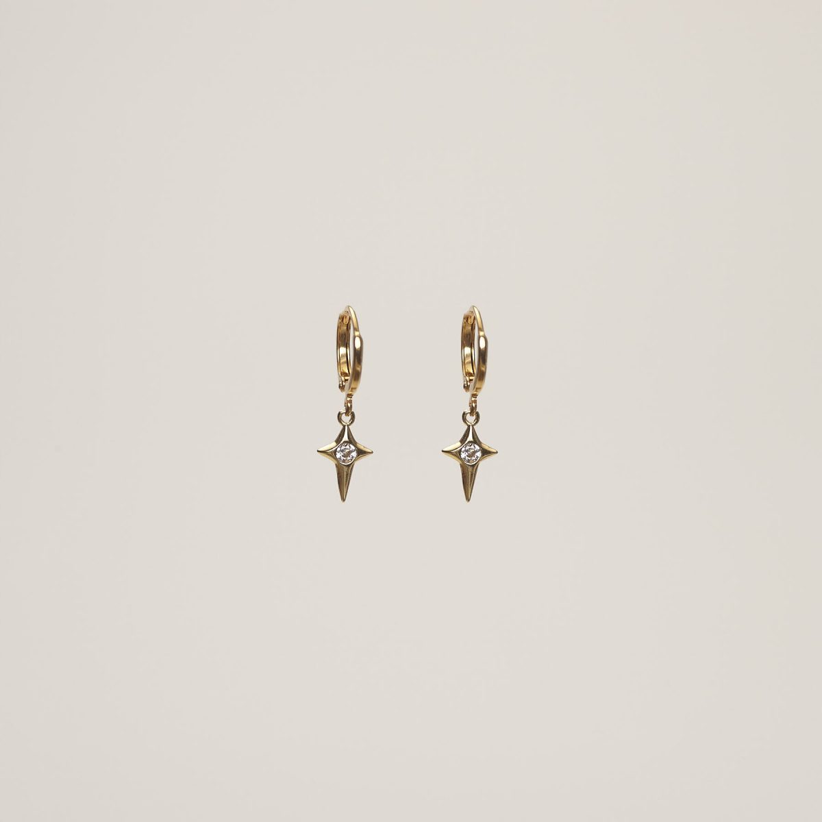 north star earrings