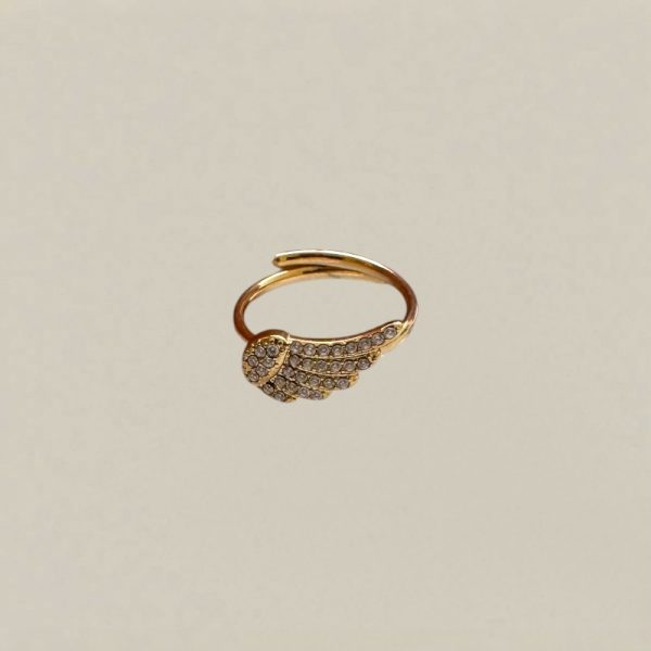 ange gold ring