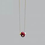 baby red necklace